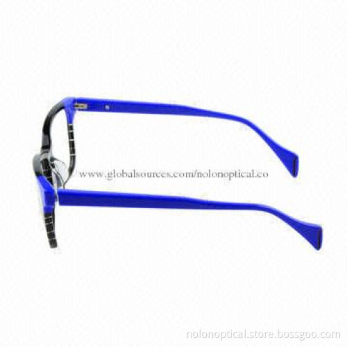 2014 Latest Lamination Acetate Optical Eyeglass Frame for Unisex, OEM/ODM Orders Available
